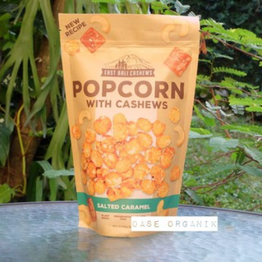 East Bali Popcorn with Cashew Salted Caramel 90 gr