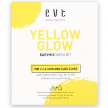 Evete Naturals EASY-MIX Face Mask Kit Yellow Glow