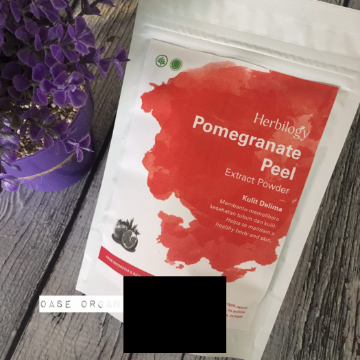 Herbilogy Pomegranate Peel (Ekstrak Kulit Delima)