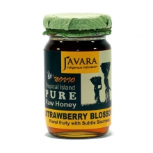 Strawberry Organic Raw Honey
